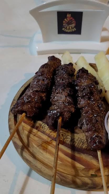 Asadito de carne de vaca